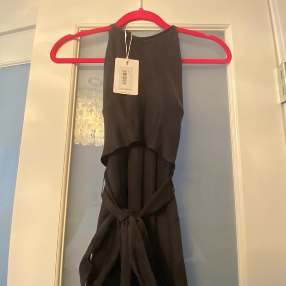 Ted Baker - Meriahh Halter Neck Jumpsuit With wrap Bodice - Picture 5 of 9